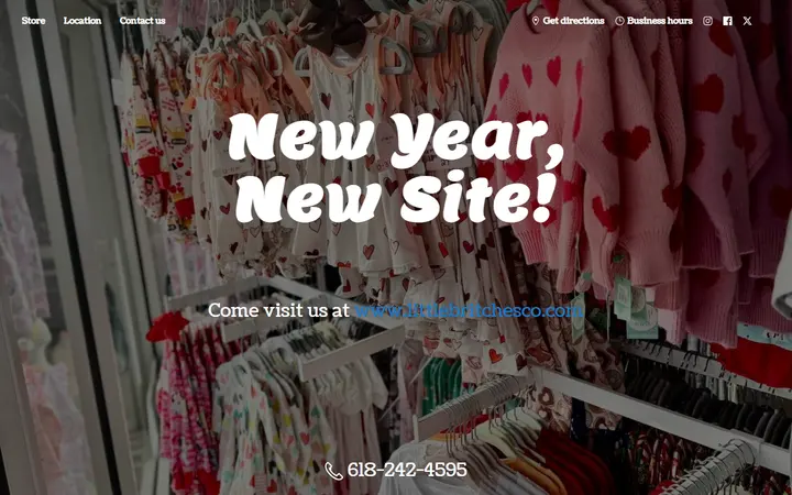 Preview of Little Britches Northglenn website