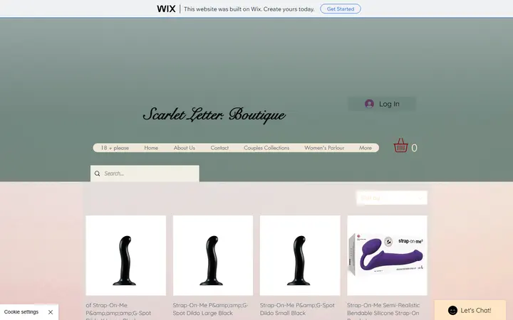 Website page titled Trans Station | The Scarlet Letter