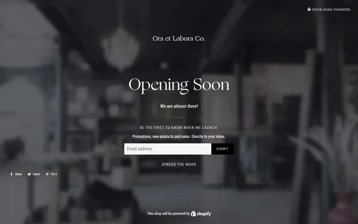 Preview of OETLCO at Modern Nomad. RiNo Art District website